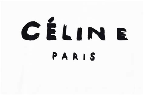 celine logos|Celine ready to wear logo.